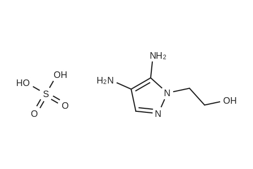 Sulfato de pirazol 4,5-Diamino-1-(2-hidroxietil)