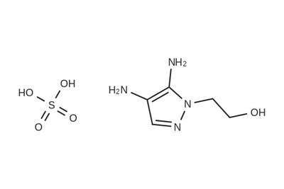 Sulfato de pirazol 4,5-Diamino-1-(2-hidroxietil)